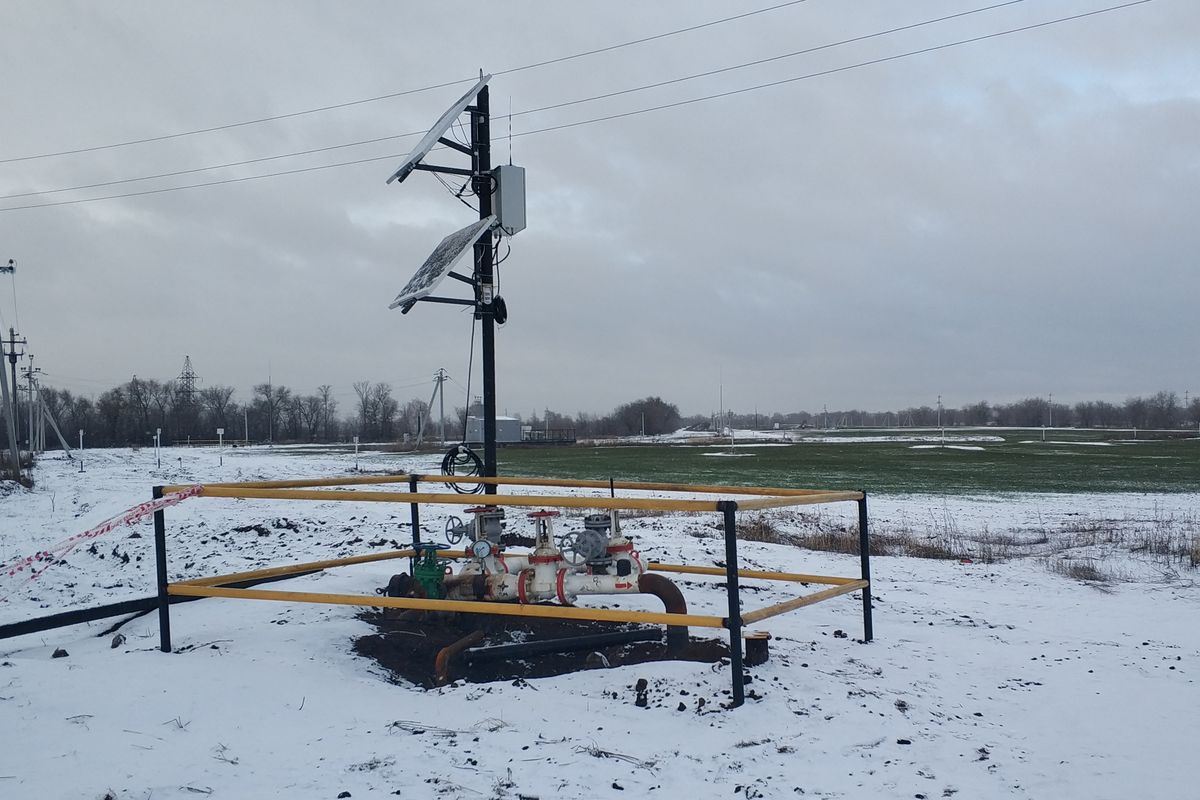 Шкаф ТМ Solar на нефтяном объекте, Западная Сибирь